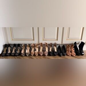 Bundle of 9 pairs 5.5, 35.5 Nine West, Aldo, Michael Kors, Jessica Simpson, Marc